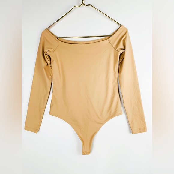 nuuds WOMEN'S OFF THE SHOULDER BODYSUIT oat - Picture 2 of 4